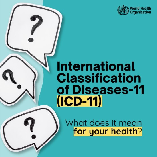 WHO releases 2025 update to the International Classification of Diseases (ICD-11). Health workers across the world, use ICD-11 every day to make critical decisions that impact your health.  
For more info visit: ow.ly/aGMJ50V56BG
#HealthForAll