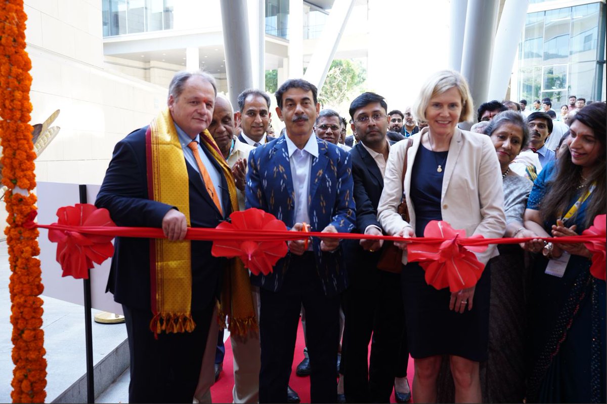 miltenyibiotec's tweet photo. We are thrilled to announce the opening of our ninth Miltenyi Innovation and Training Center (MITC). This first-of-its-kind center of excellence located in Hyderabad, India, will give local scientists hands-on access to our technologies. #CenterOfExcellence #GenomeValley https://t.co/g1s7ZDWBC5