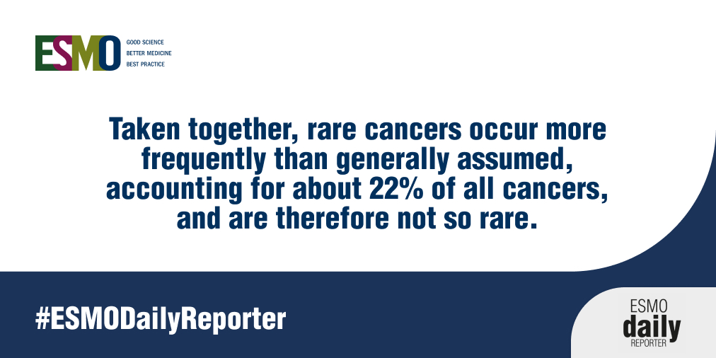 🌍 #RareDiseaseDay: #MoreThanYouCanImagine.  
ESMO Rare Cancers, new #OpenAccess journal, supports sharing knowledge &amp; data to improve care for patients w/ rare cancers. Because #RareCancers are more common than one might think 

🔗ow.ly/sJuM50V85Tg

#ESMODailyReporter