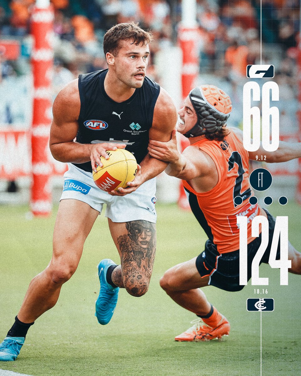 CarltonFC's tweet image. What a way to wrap up the pre-season 🤝

#AFLGiantsBlues