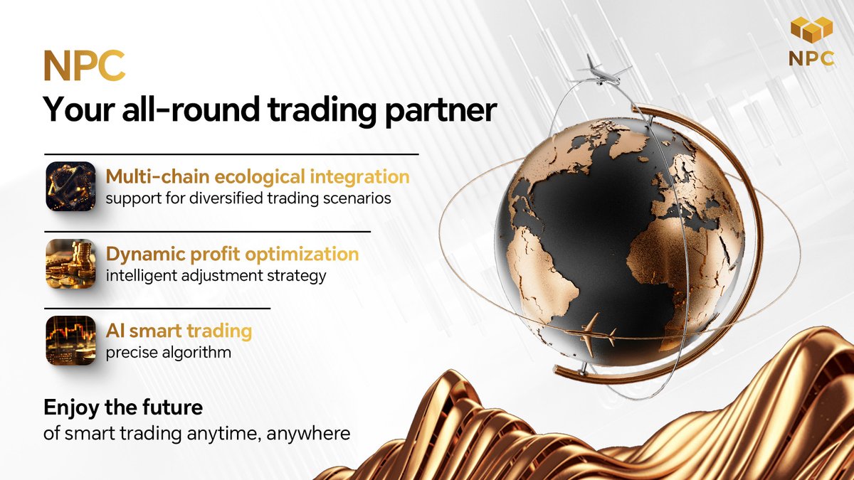NPC_Web3's tweet image. NPC - Your all-in-one trading partner!🚀
💡 AI-powered trading with precision algorithms leading the way
📈 Dynamic yield optimization with real-time strategy adjustments
Trade smart, anywhere, anytime – embrace the future of trading!
#AI #MultiChain #YieldOptimization