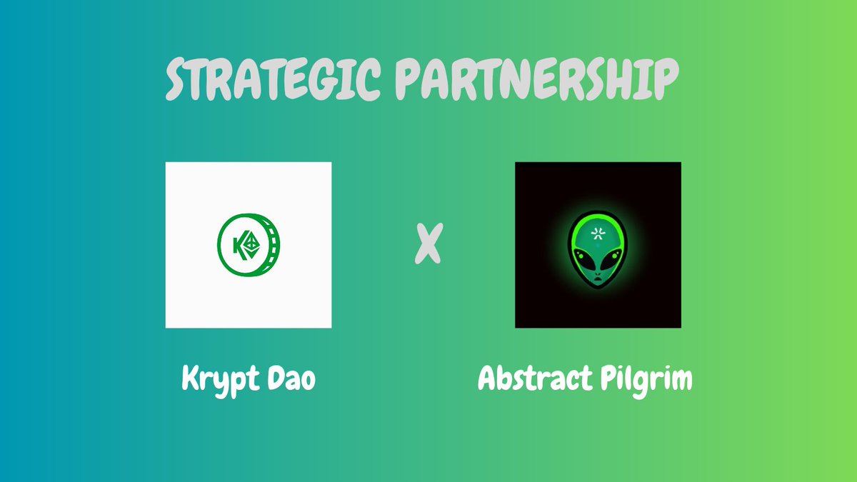 KRYPT DAO (@kryptdao) on Twitter photo We are pleased to announce a collaboration with <a href="/AbstractPilgrim/">Abstract Pilgrim</a> 👽
Reality bends, and the extraordinary takes shape.
Pilgrims stand at the edge of the unknown, watching the future unfold. Something big is on the horizon. Stay tuned. 🛸 We are pleased to announce a collaboration with <a href="/AbstractPilgrim/">Abstract Pilgrim</a> 👽
Reality bends, and the extraordinary takes shape.
Pilgrims stand at the edge of the unknown, watching the future unfold. Something big is on the horizon. Stay tuned. 🛸