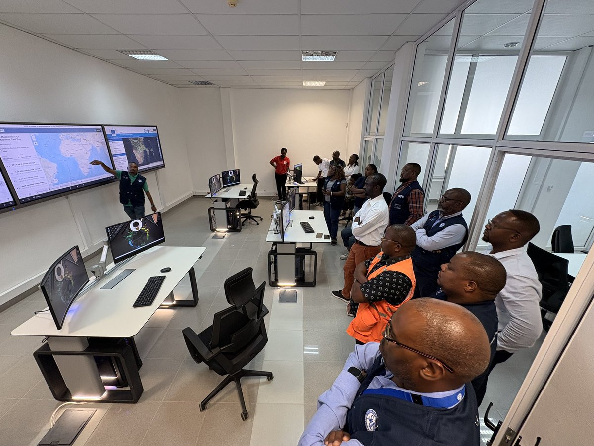NaemiHeita's tweet photo. Great to be on the ground in Nacala with our partners in the #DRMSS project; funded by the @EU_Commission, witnessing the operationalization of the SADC Humanitarian Operations Centre (#SHOC). This centre is set to revolutionize disaster preparedness & response across the region! https://t.co/BGYg1ncpe3