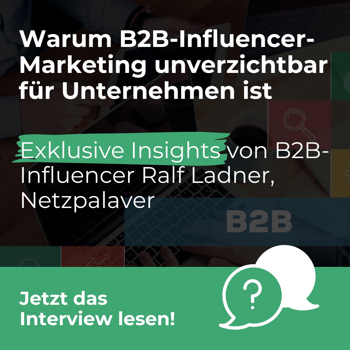 Sprengel & Partner (@sprengelpartner) on Twitter photo Fachkundige Stimmen haben großen Einfluss auf die Wahrnehmung von Unternehmen und ihren Produkten. B2B-Influencer bringen Reichweite, Glaubwürdigkeit und gezieltes Know-how. Das Interview mit Ralf Ladner von <a href="/netzpalaver/">netzpalaver</a> lesen: sprengel-pr.com/de/aufeinwort/…! #marketing #influencer #b2b Fachkundige Stimmen haben großen Einfluss auf die Wahrnehmung von Unternehmen und ihren Produkten. B2B-Influencer bringen Reichweite, Glaubwürdigkeit und gezieltes Know-how. Das Interview mit Ralf Ladner von <a href="/netzpalaver/">netzpalaver</a> lesen: sprengel-pr.com/de/aufeinwort/…! #marketing #influencer #b2b