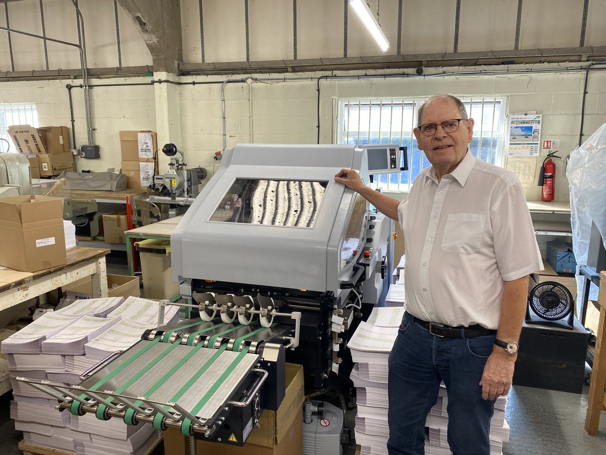 “We had a folder that was more than thirty years old and it needed some work doing,” comments Jim Monks, Printworks MD, following investment in a Horizon AFC-564AKT folder bit.ly/3WSOl9S. “The folder is obviously highly automated and easier to run.”