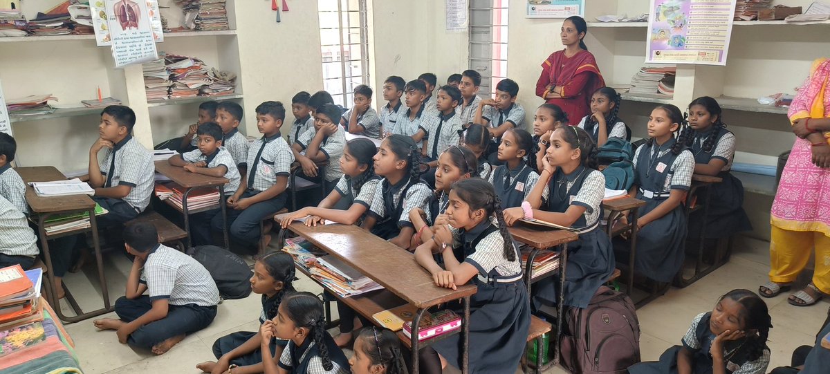 DistrictNavsari's tweet photo. Under the vibrant skies of #NationalScienceMonth, Banghad Fa. Pra. became a haven of curiosity,
Where young minds wandered, explored, and discovered new horizons.
"The important thing is to never stop questioning." — Marie Curie
#IgniteCuriosity #FutureInnovators #NSD2025 https://t.co/5Y2B21PjKE