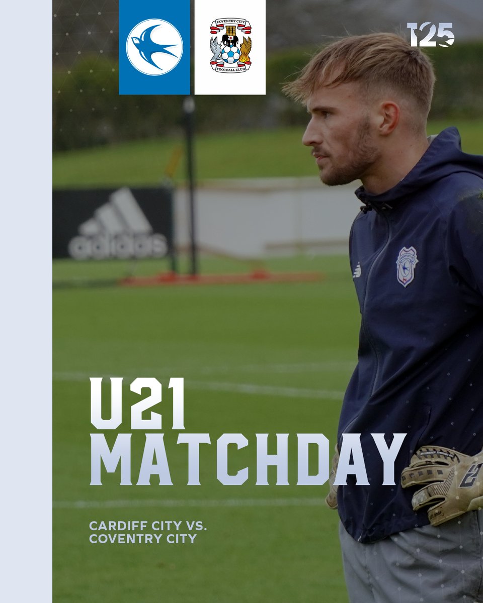 U21 | 𝗠𝗔𝗧𝗖𝗛𝗗𝗔𝗬

🆚 Coventry City
🏆 PDL
⏰ 2pm KO
📍 <a href="/CDFSportsCampus/">Cardiff International Sports Campus</a>

#CityAsOne