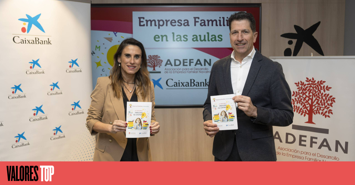 NavarraCapital's tweet photo. 🔴 #VALORESTOP | Más de 1.400 estudiantes participarán en el VI programa 'La Empresa Familiar en las Aulas'.
#NavCapital - #emprendimientonavarra - @adefan_es - @caixabank
📲 https://t.co/whhn28jAle https://t.co/eqA9FcSXY5