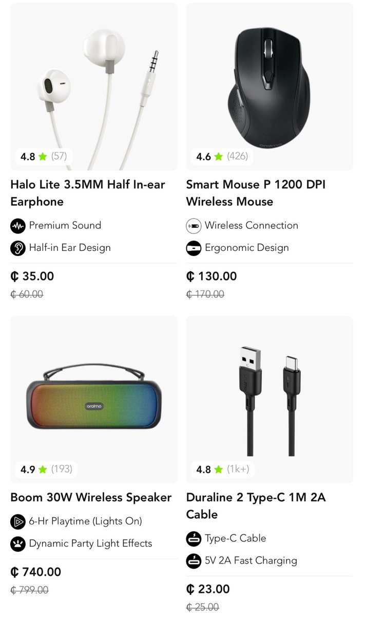 george_kingskid's tweet image. 💚ORAIMO, A BRAND YOU CAN TRUST💚

📍Orders above GH¢90 are delivered for free anywhere around the country.
📍Cash On Delivery payment option.

Use the link and coupon code below for a special discount👇🏾💯
Link: gh.oraimo.com/?affiliate_cod…
Coupon code: MCPAPUOXIE0U
#KeepExploring