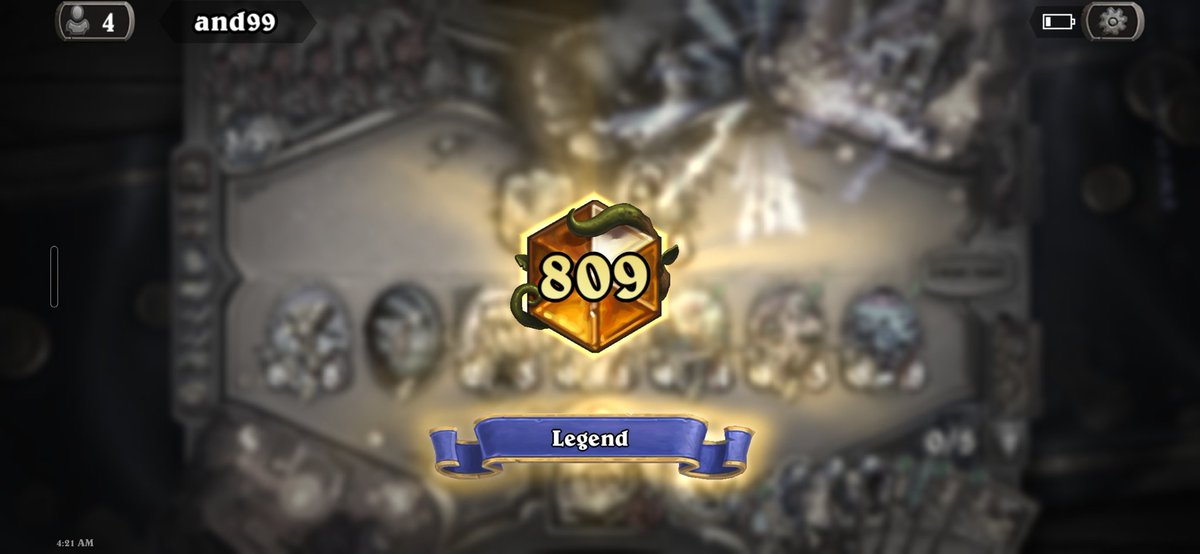 MeSoHahny's tweet photo. The latest I've ever made wild legend in a long time. Did not play all that much hearthstone in February. Let's hope a decline in power level and some actually balancing in wild is coming. https://t.co/PUGD1ZaR8s
