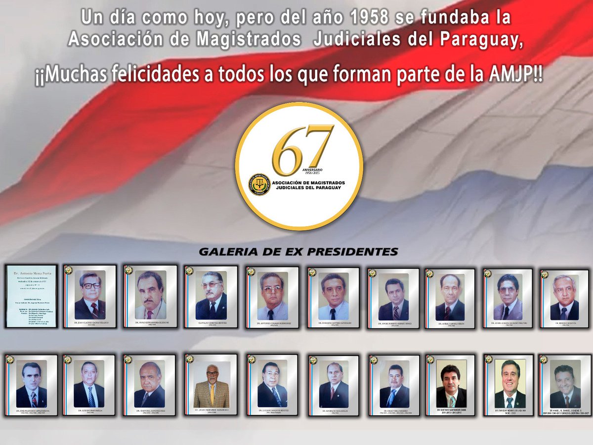 ¡Feliz Aniversario AMJP!!