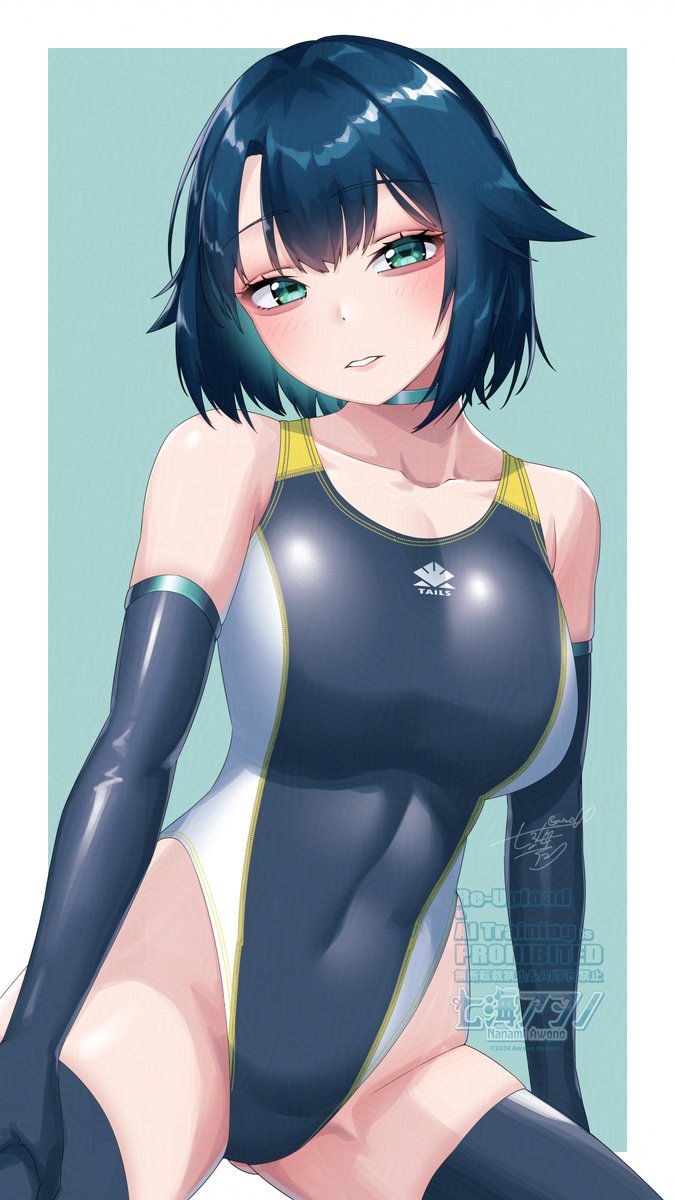 もう一枚はナナちゃんモデル水着発売記念絵 