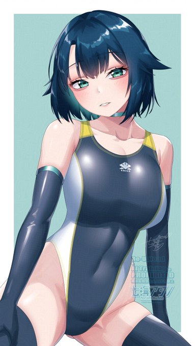 もう一枚はナナちゃんモデル水着発売記念絵 