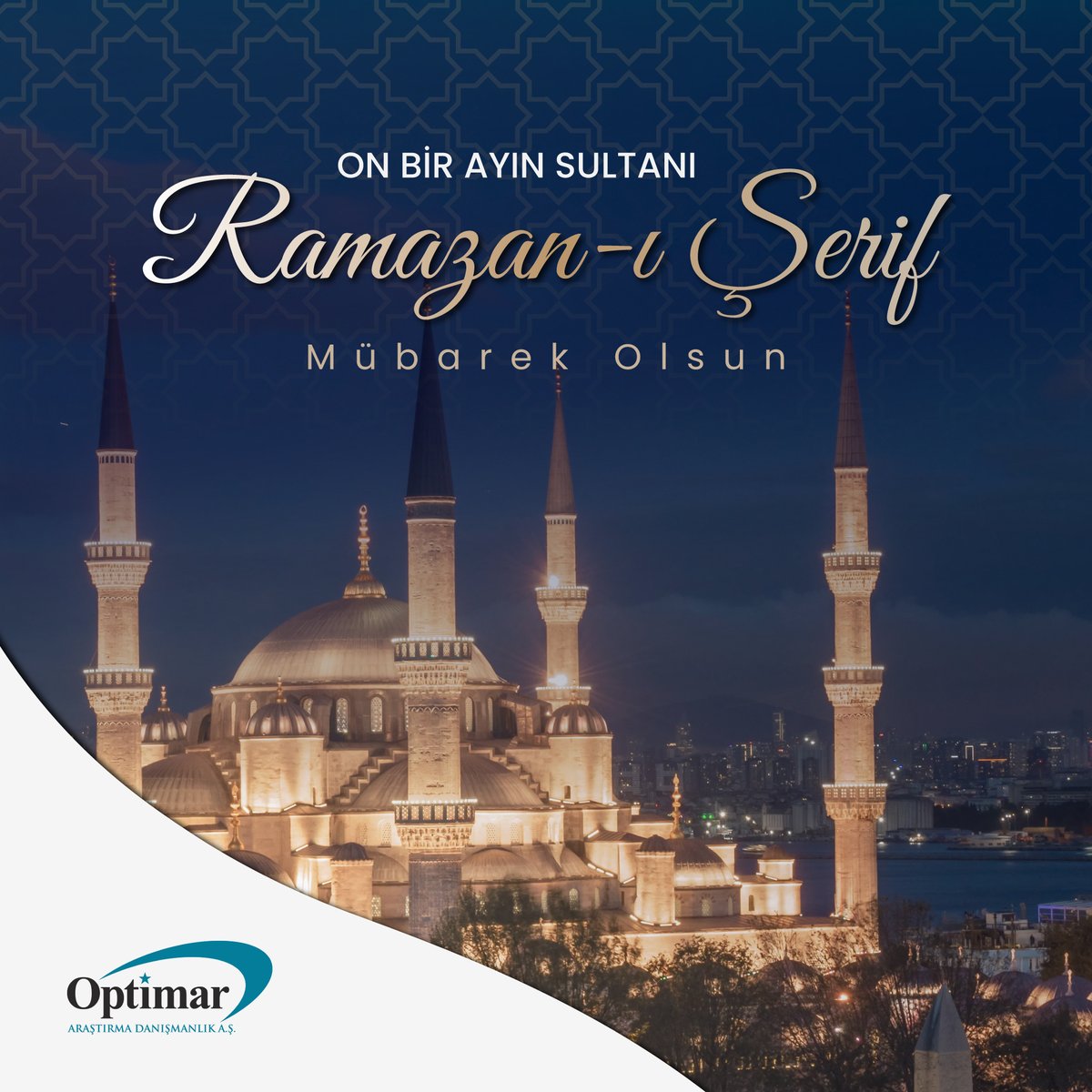 On bir ayın sultanı Ramazan-ı Şerif hepimize bereket, huzur ve hayırlar getirsin. Dualarımız kabul, sofralarımız bereketli, gönüllerimiz huzurlu olsun.
Hayırlı Ramazanlar Dileriz.

#ramazanayı #Ramazan2025