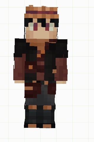 missobun_'s tweet image. hehe I made matching Minecraft skins!!! they were both thebane of my life but anything for him
