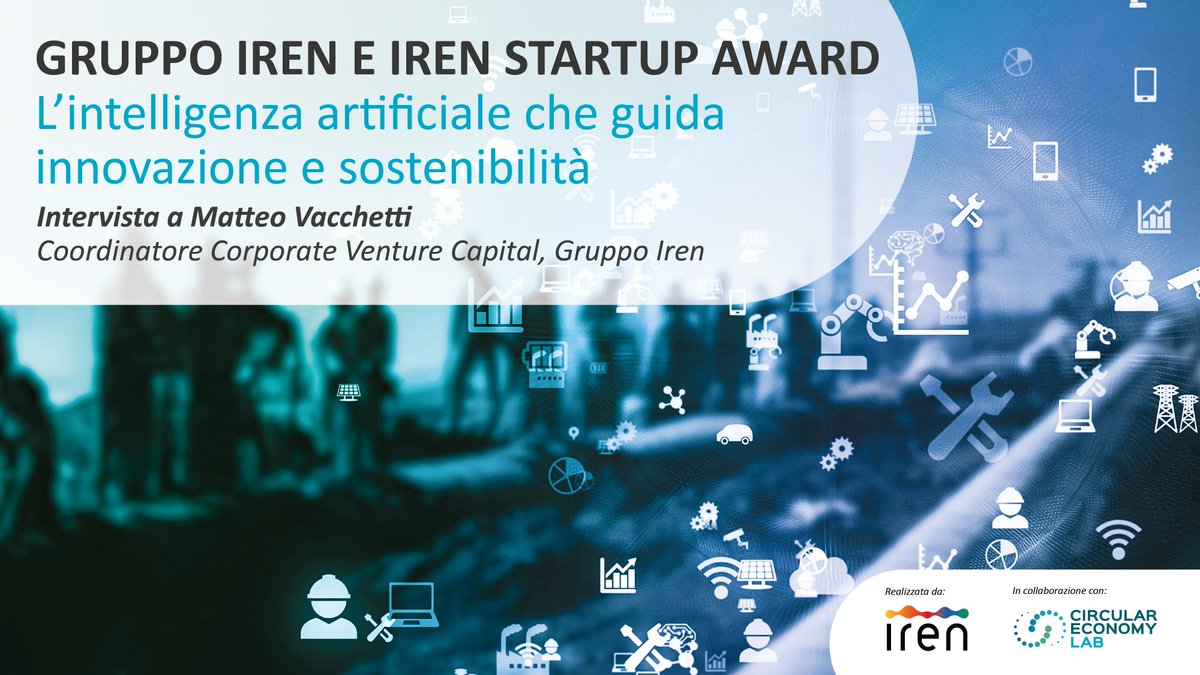 [Iren Startup Award: intervista a Matteo Vacchetti, Coordinatore Corporate Venture Capital]

🚀Nel contesto dell’Iren Startup Award, il <a href="/gruppoiren/">Gruppo Iren</a>  ha puntato sull’Intelligenza Artificiale per rendere più efficienti i cicli produttivi e le attività chiave per il territorio, in