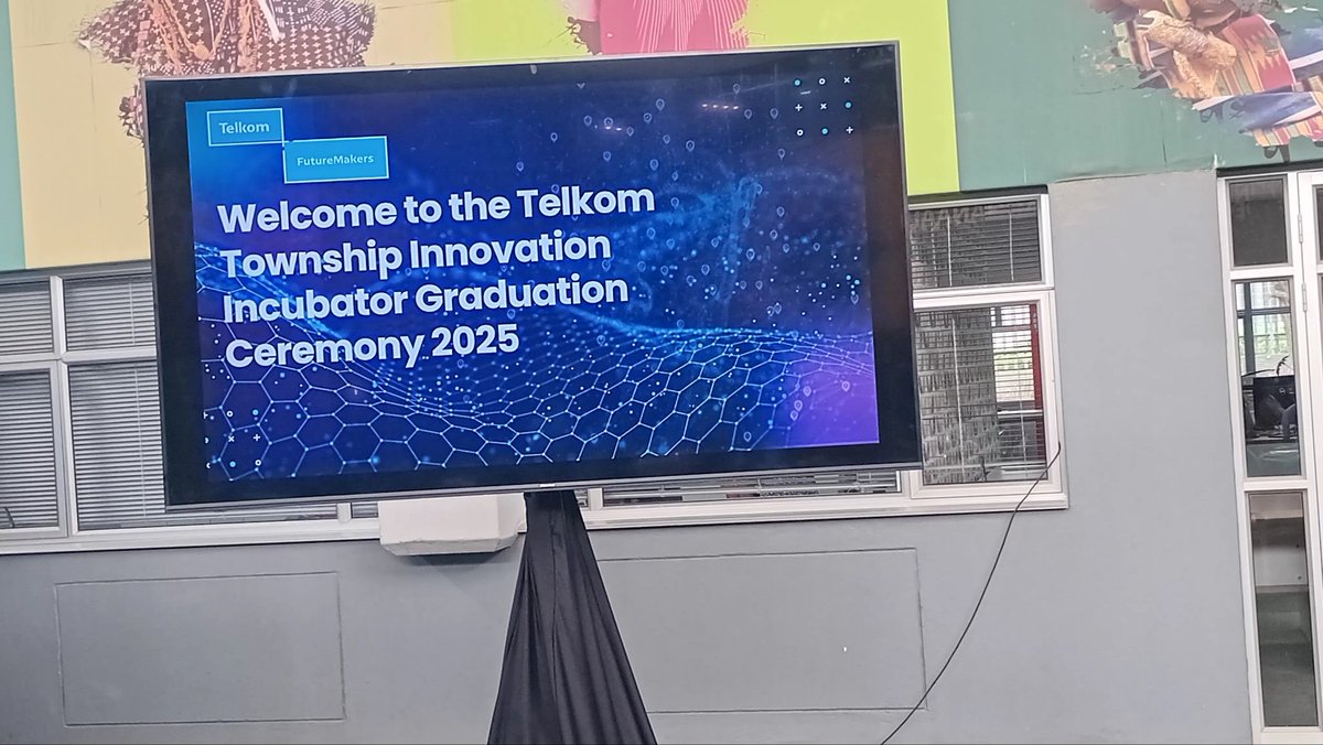 We are at the graduation ceremony for the apps we been developing with Telkom. It's been a big eye opening journey and here we are about to go international with our brand! Thanking Telkom...Thanks ...A Plus Consulting...Thanks CBX 

Here is to changing education round the globe