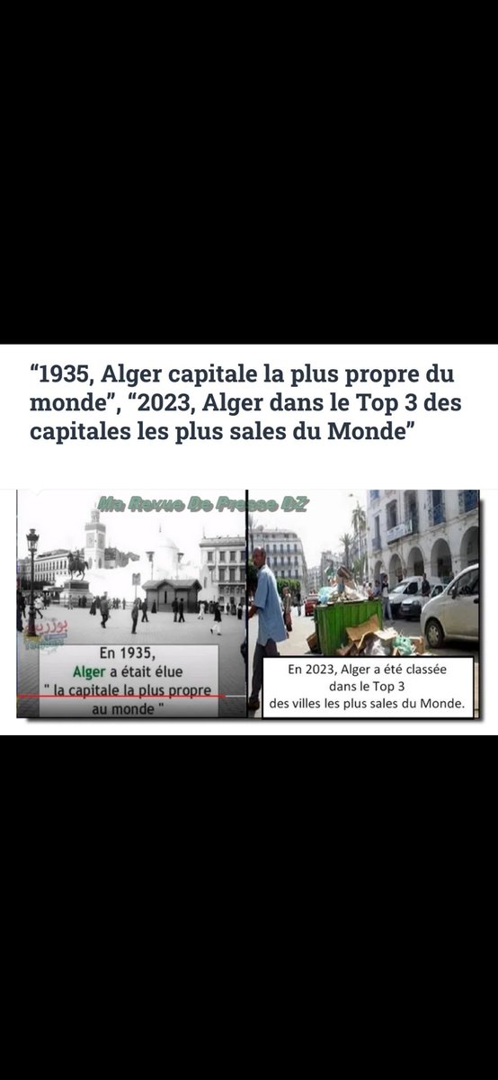 RoseLouise48520's tweet photo. @Shanna__Bylka Ce qu'on ne vous dit jamais sur les 132 années de la colonisation française de l'Algérie - https://t.co/JkBIGJJgfR
Avant 1830, l'Algérie n'existe pas, c'est une province ottomane. La France l'a faite, et lui a inventé son nom : Algérie - https://t.co/JkBIGJJgfR https://t.co/LK9SStdlmI