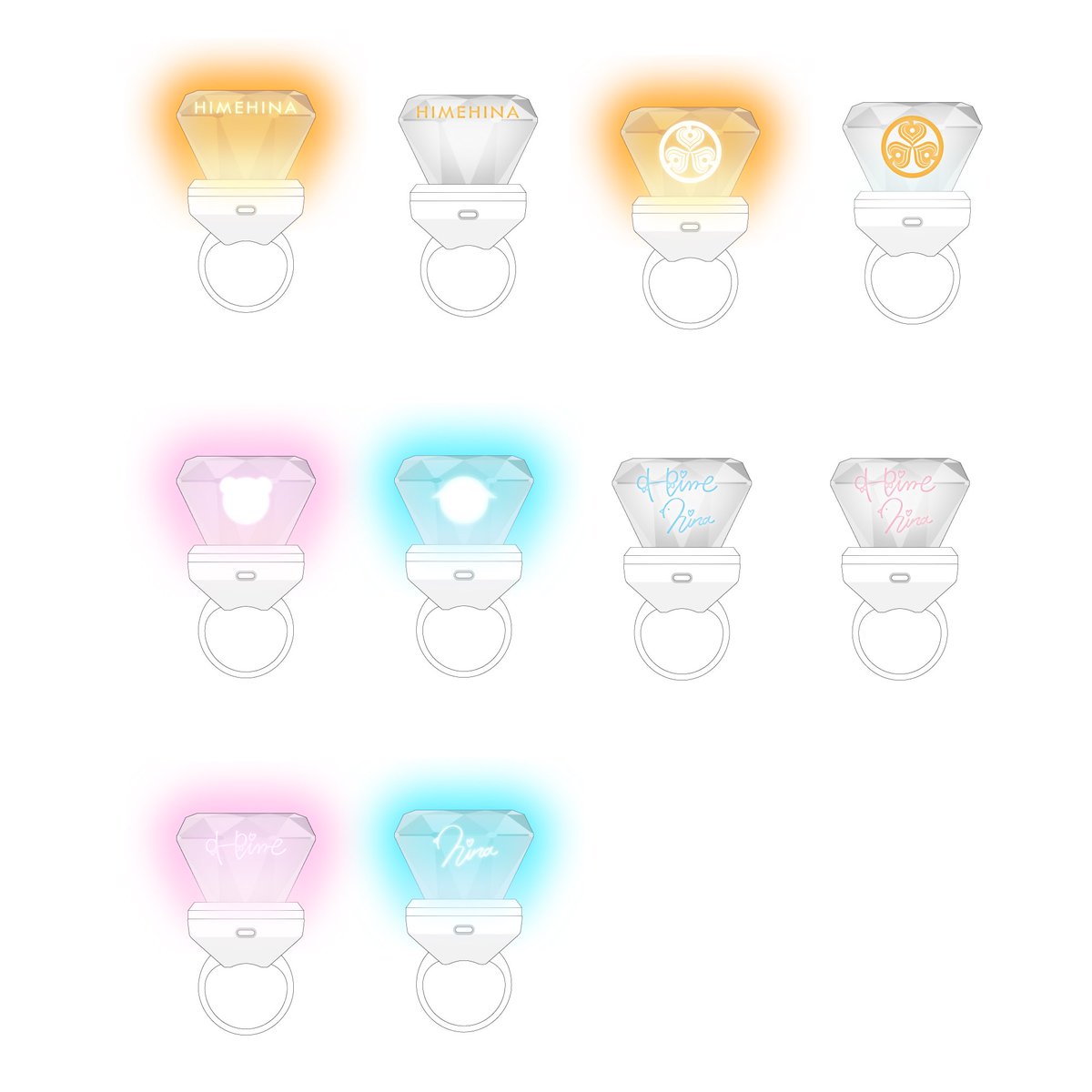 🤖 #ヒメヒナ7周年ライブ グッズ『リングライト』についてのお知らせと