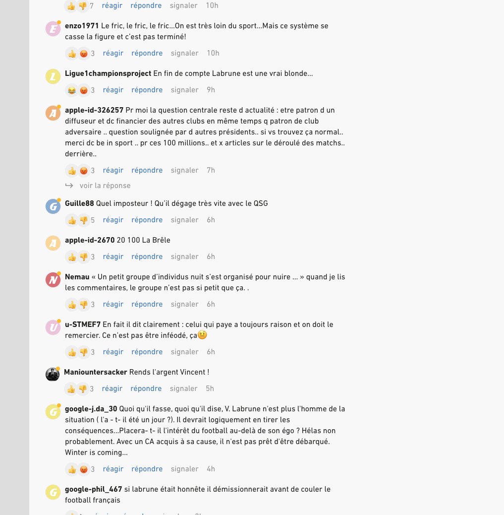 tleplat's tweet photo. Le meilleur de cette interview ? Les commentaires. Magistral CSC. 

https://t.co/IuIOfDlC5A https://t.co/LQox77rWnP