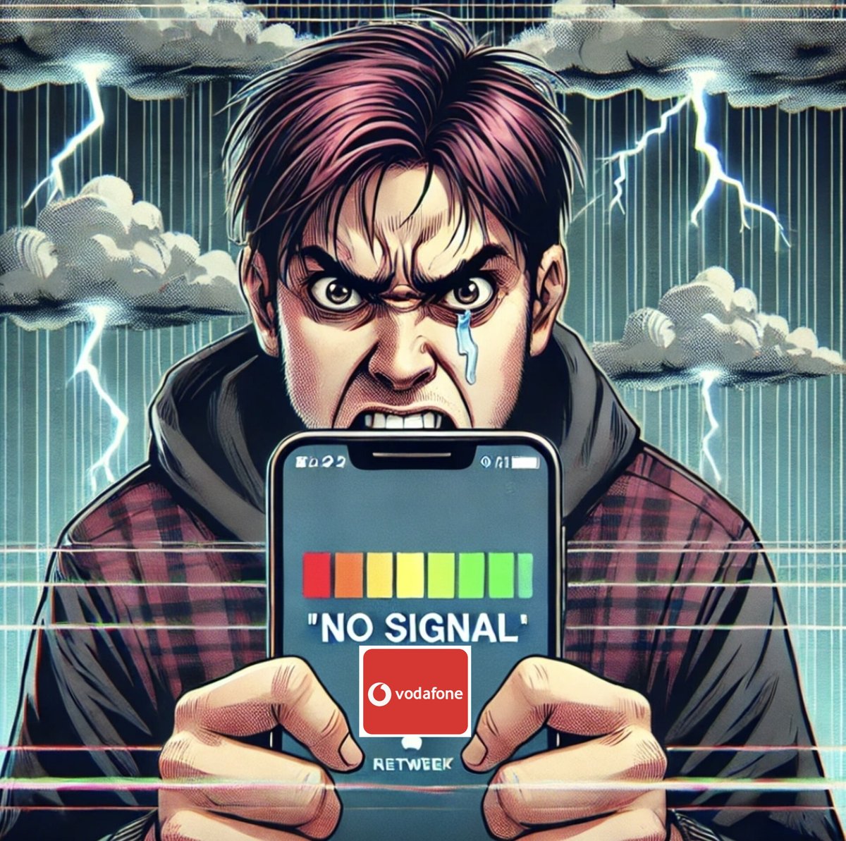 ambreabhijeet's tweet photo. Hey @ViCustomerCare &amp; @VodafoneIN, 2 MONTHS of NO SIGNAL! Calls dropping, internet dead—yet all I get is ‘We are working on it.’ Enough of this nonsense! 😡😡Fix it or stop charging for NOTHING! Who else is suffering? #VodafoneFail #NoSignal #WorstNetworkEver https://t.co/nuCKtxmla8