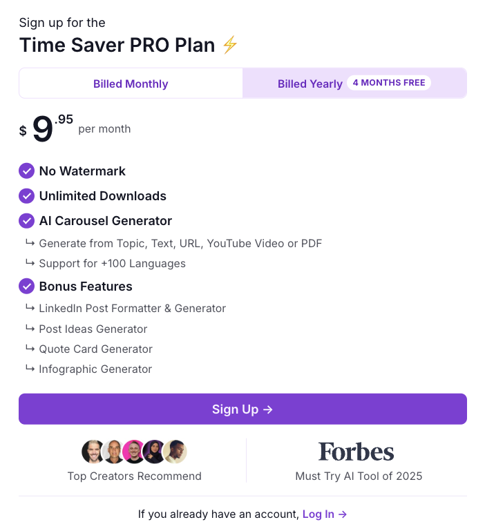 Some charge for their entire product what you get here as a free bonus.

Chasing the lowest price is a race to the bottom, but it doesn’t have to be.

When you’re a solo founder (no cofounders, no employees) you can afford to offer a better product at a fraction of the cost.
