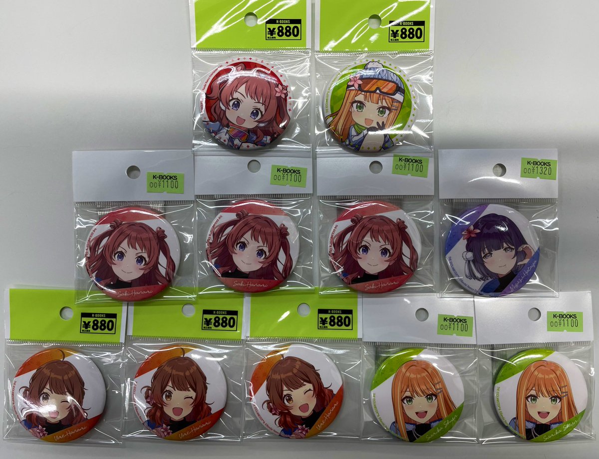 入荷情報】 学園アイドルマスター 狭山スキー場コラボ 缶バッジと特典