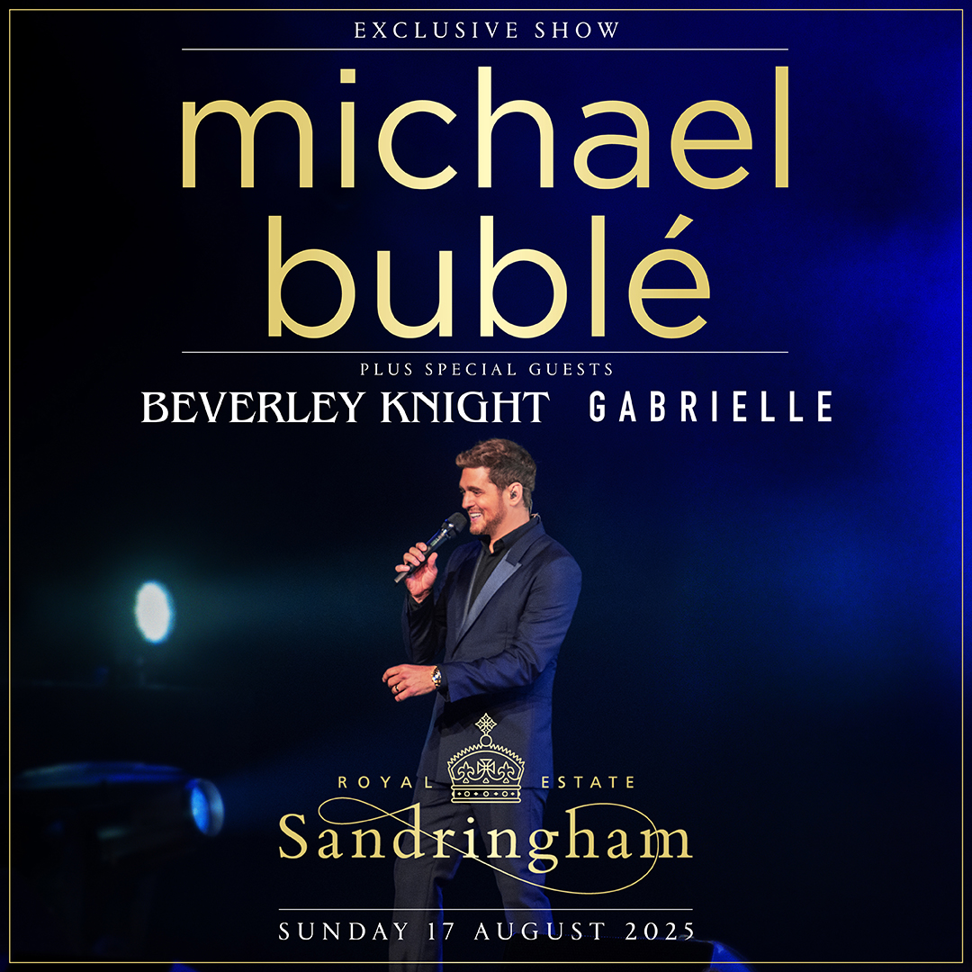 Heritage Live (@heritagelivegce) on Twitter photo Very excited to announce that the wonderful <a href="/Beverleyknight/">Beverley Knight💙</a> and <a href="/GabrielleUk/">Gabrielle</a> will be joining <a href="/MichaelBuble/">Michael Bublé</a> as his special guests at the Royal #Sandringham estate on Sunday, 17th August! Tickets for this unique and exclusive event are OnSale now! bit.ly/MichaelBubleSa… Very excited to announce that the wonderful <a href="/Beverleyknight/">Beverley Knight💙</a> and <a href="/GabrielleUk/">Gabrielle</a> will be joining <a href="/MichaelBuble/">Michael Bublé</a> as his special guests at the Royal #Sandringham estate on Sunday, 17th August! Tickets for this unique and exclusive event are OnSale now! bit.ly/MichaelBubleSa…