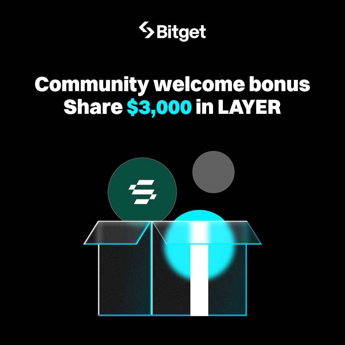 Join #Bitget community now to earn your special $3,000 $LAYER!

📆 February 26, 6:00 - March 5, 6:00 (UTC)

Start here👇
bitget.com/support/articl…