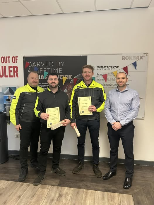 February was short but sweet! We were kept busy with Mining Indaba in South Africa, visiting a customer in Indonesia, men's mental health awareness with <a href="/andysmanclubuk/">#ANDYSMANCLUB</a> on site, and awarding employees their Green Belt certification for cost saving projects! 👏 #Rokbak