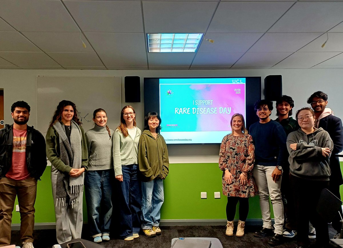 Giulia Massaro (@drgiuliamassaro) on Twitter photo Celebrating #RareDiseaseDay with <a href="/ucl/">UCL</a> <a href="/School_Pharmacy/">UCL School of Pharmacy</a> <a href="/uclbiosciences/">UCL Biosciences</a> MSc and MRes students 🥳 #ShowYourStripes 🦓 Celebrating #RareDiseaseDay with <a href="/ucl/">UCL</a> <a href="/School_Pharmacy/">UCL School of Pharmacy</a> <a href="/uclbiosciences/">UCL Biosciences</a> MSc and MRes students 🥳 #ShowYourStripes 🦓