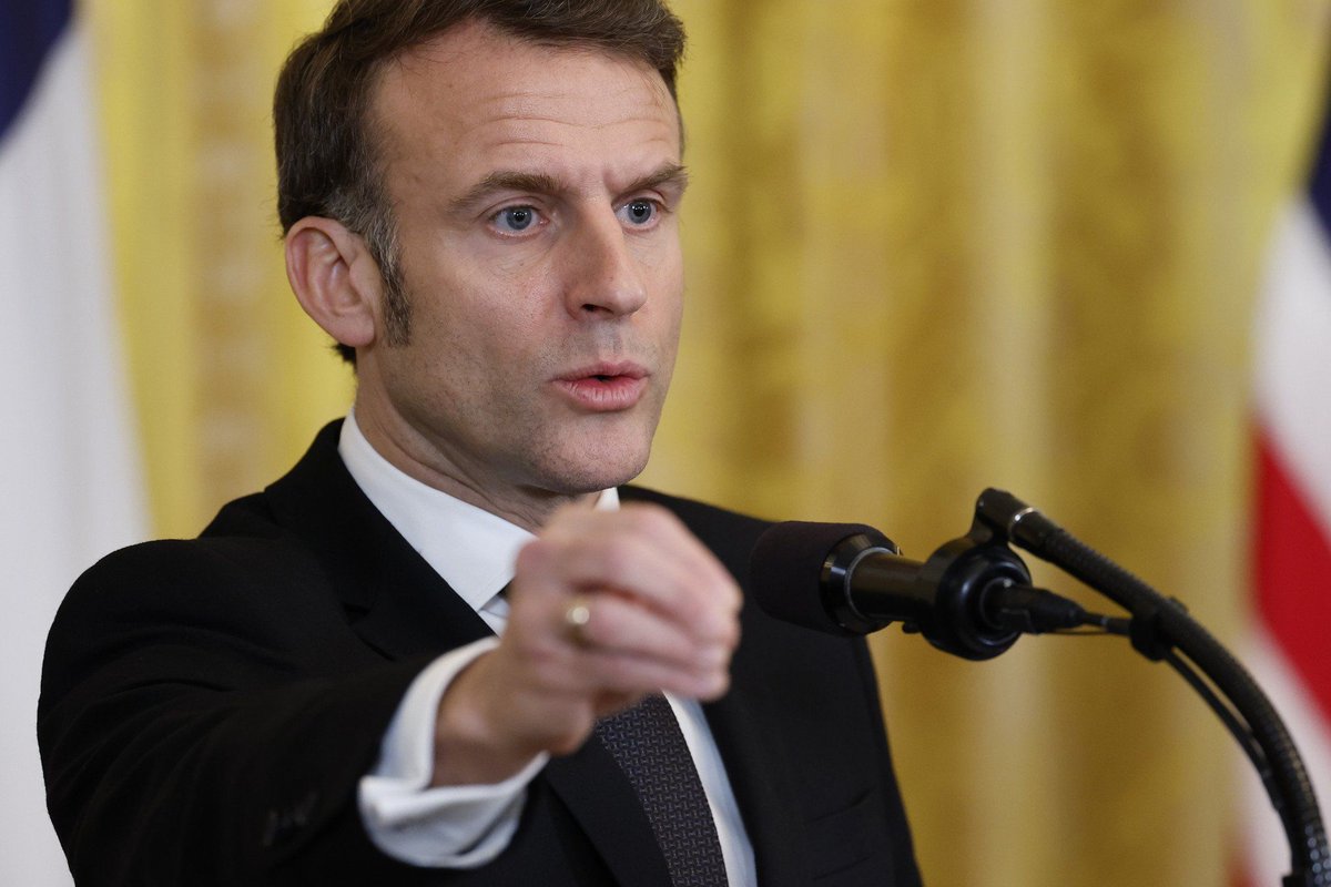 💬 "I see many in Europe saying, 'We must be nice to the Americans, this will pass, we have to bow down,'" said French President Emmanuel Macron, per BMFTV. 

But, he added, "The answer is not submission," and "I am not for happy vassalization."