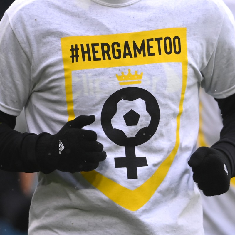 EllandRoad's tweet photo. 🤍 Ahead of International Women's Day, #LUFC will be celebrating our partnership with @HerGameToo tomorrow