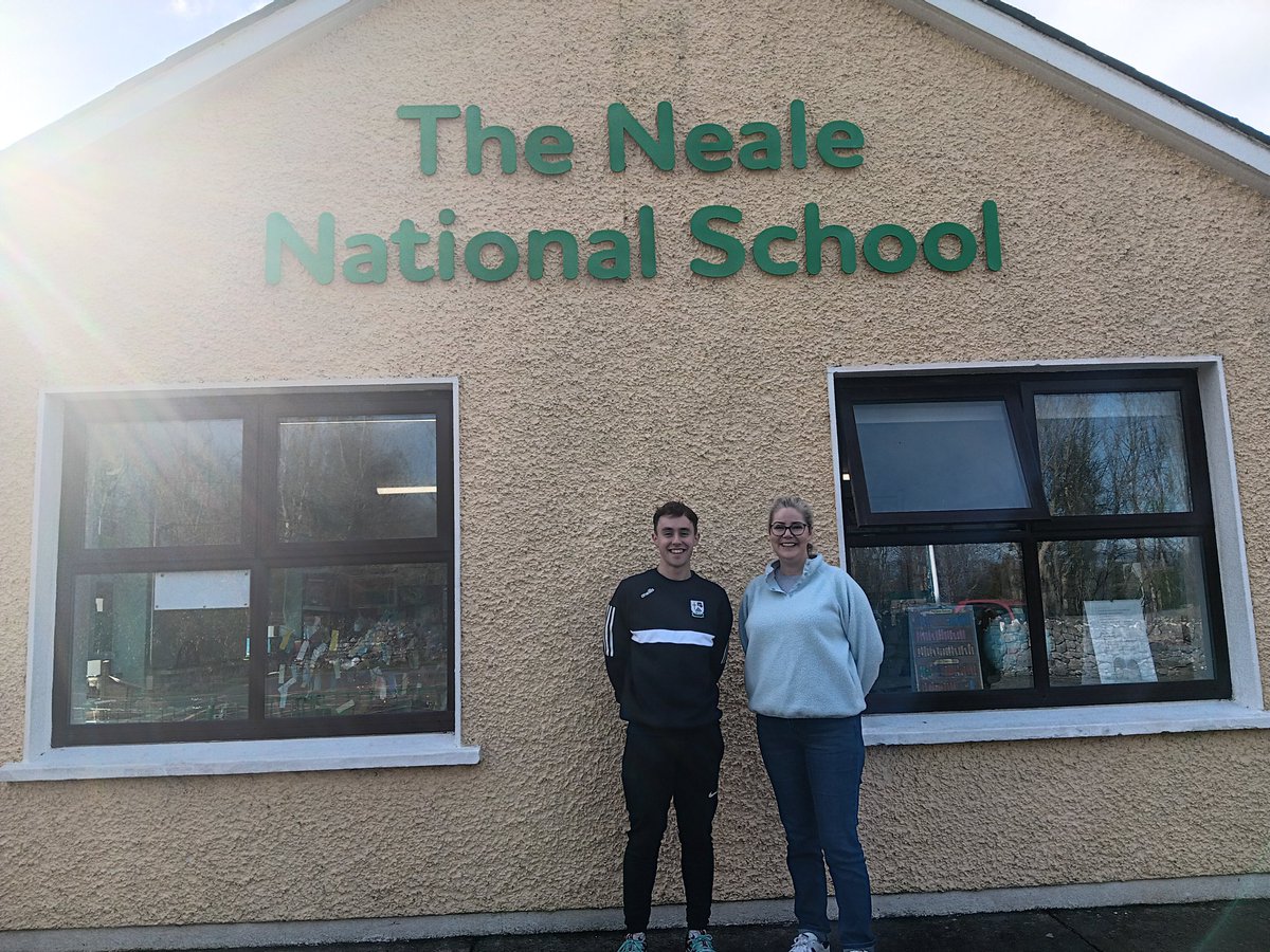 Mayo Coaching & Games (@mayogaacoaching) on Twitter photo All <a href="/Thenealegaaclub/">The Neale GAA</a> are delighted to have their <a href="/ConnachtGAA/">Connacht GAA</a> <a href="/MayoGAA/">Mayo GAA</a> CDO Joe Lydon in their schools for the next 19 weeks. Here is Joe starting in The Neale NS yesterday morning before heading on to Cong NS and <a href="/crossns1854/">St. Feichin's N.S.</a>. #ConnachtCDO All <a href="/Thenealegaaclub/">The Neale GAA</a> are delighted to have their <a href="/ConnachtGAA/">Connacht GAA</a> <a href="/MayoGAA/">Mayo GAA</a> CDO Joe Lydon in their schools for the next 19 weeks. Here is Joe starting in The Neale NS yesterday morning before heading on to Cong NS and <a href="/crossns1854/">St. Feichin's N.S.</a>. #ConnachtCDO