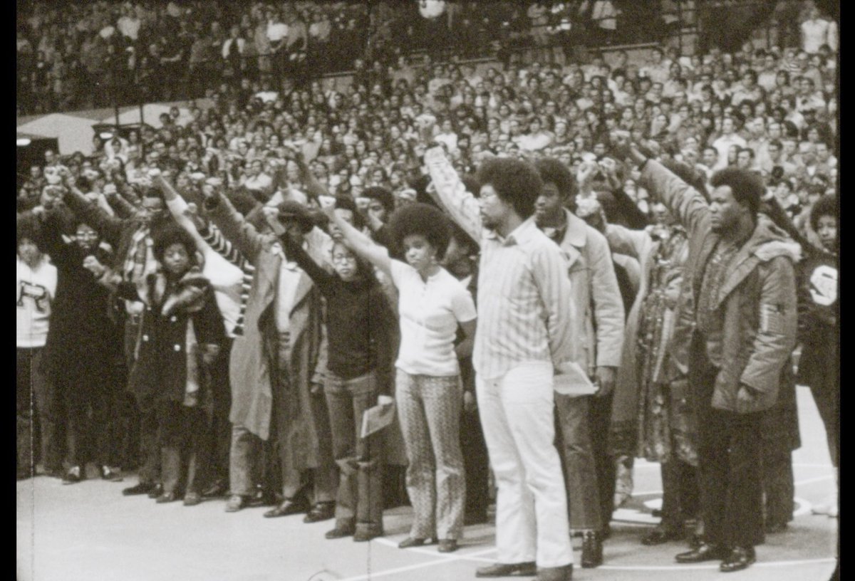 samriddle's tweet image. We shut shit down! MSU Iowa Jenison Field House #MakeHistory question the hell out of authority #DoThat until your last breath