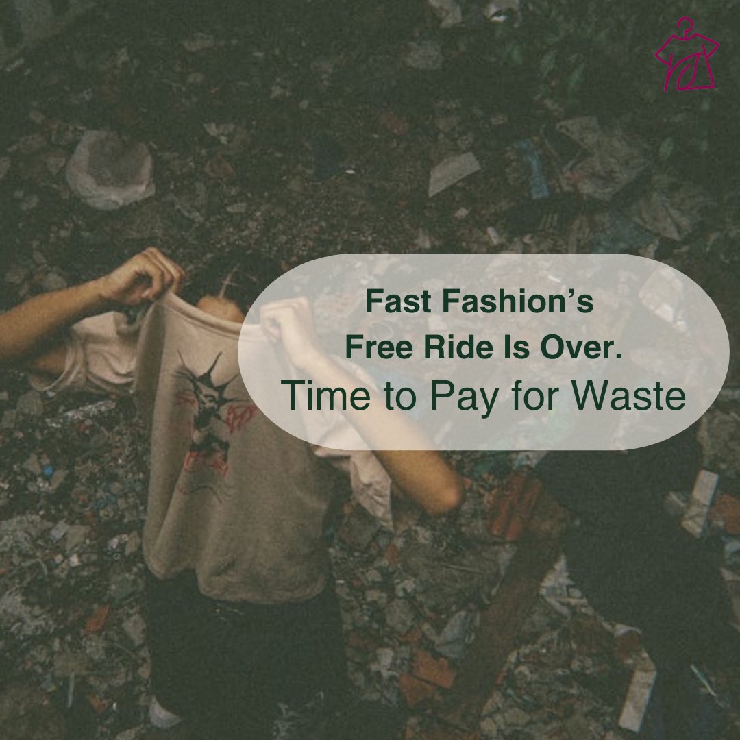 DrFabiolaPolli's tweet image. The EU is cracking down on fast fashion waste! ♻️
New rules will require brands to cover textile waste management costs. 
We’re driving change by recycling textile waste into valuable new resources. 
Waste should never be the end of the story.

#BioFashionTech #SustainableFashion
