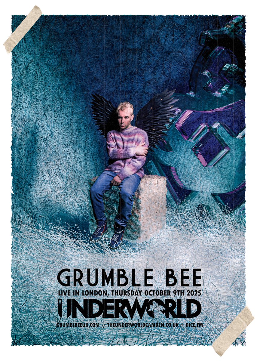 GrumbleBeeUK's tweet photo. London, it’s been over 7 years. Biggest headline. Let’s go. £10 @TheUnderworld / @dicefm / @itbagency - https://t.co/i78UKRWl0A https://t.co/HRsyCQUD2l