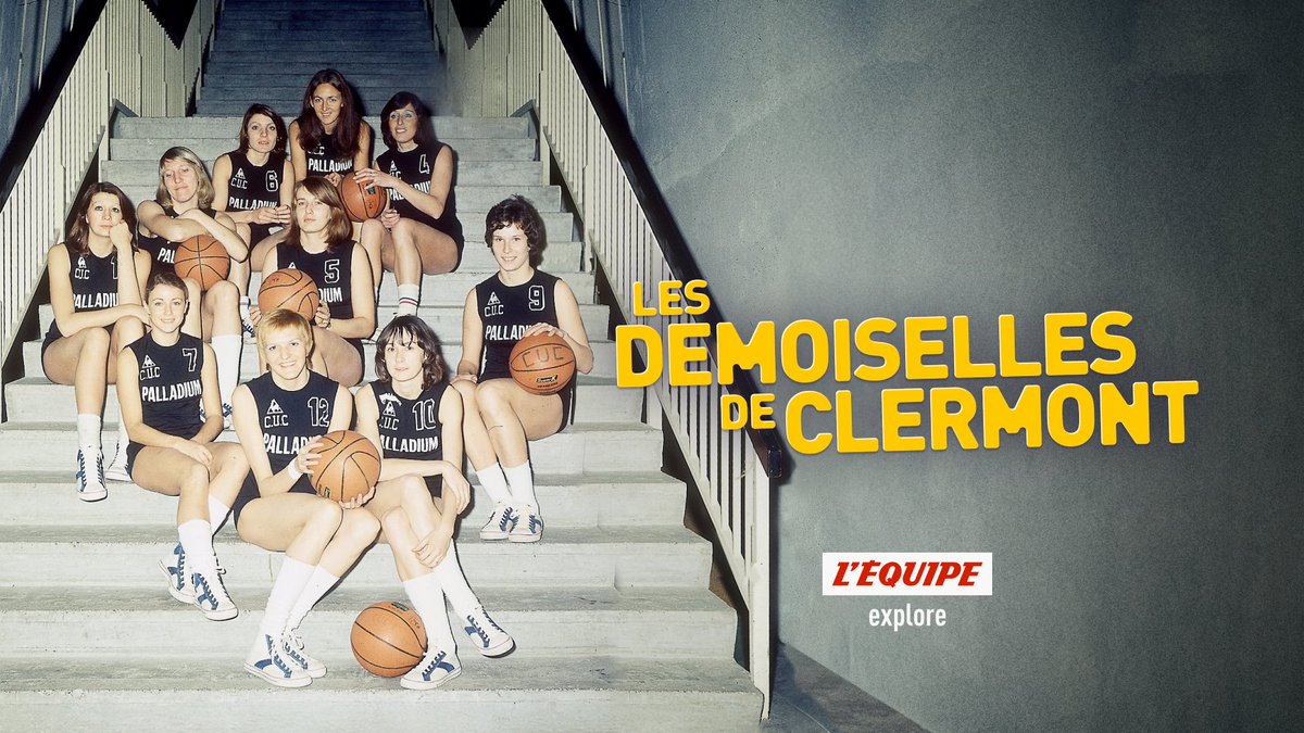 Revivez l'incroyable épopée du Clermont Université Club, ces basketteuses qui ont fait vibrer tout Clermont dans les années 1970.⛹️‍♀️Découvrez “Les demoiselles de Clermont” le 7 mars au cinéma CGR Val Arena. Gratuit,sur inscription👉bit.ly/3XlTRSo #LegaliteCestTouteLannee