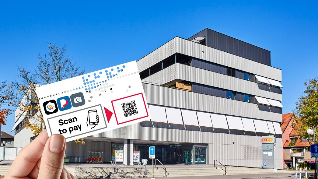 Ab sofort können Sie im City Center Dübendorf bequem und bargeldlos bezahlen. Das neue Ticketsystem ermöglicht es Ihnen, Ihre Parkgebühren digital und flexibel zu bezahlen. Einfach den QR-Code auf dem Ticket jederzeit mit dem Smartphone scannen. 🚗🚗🚗
