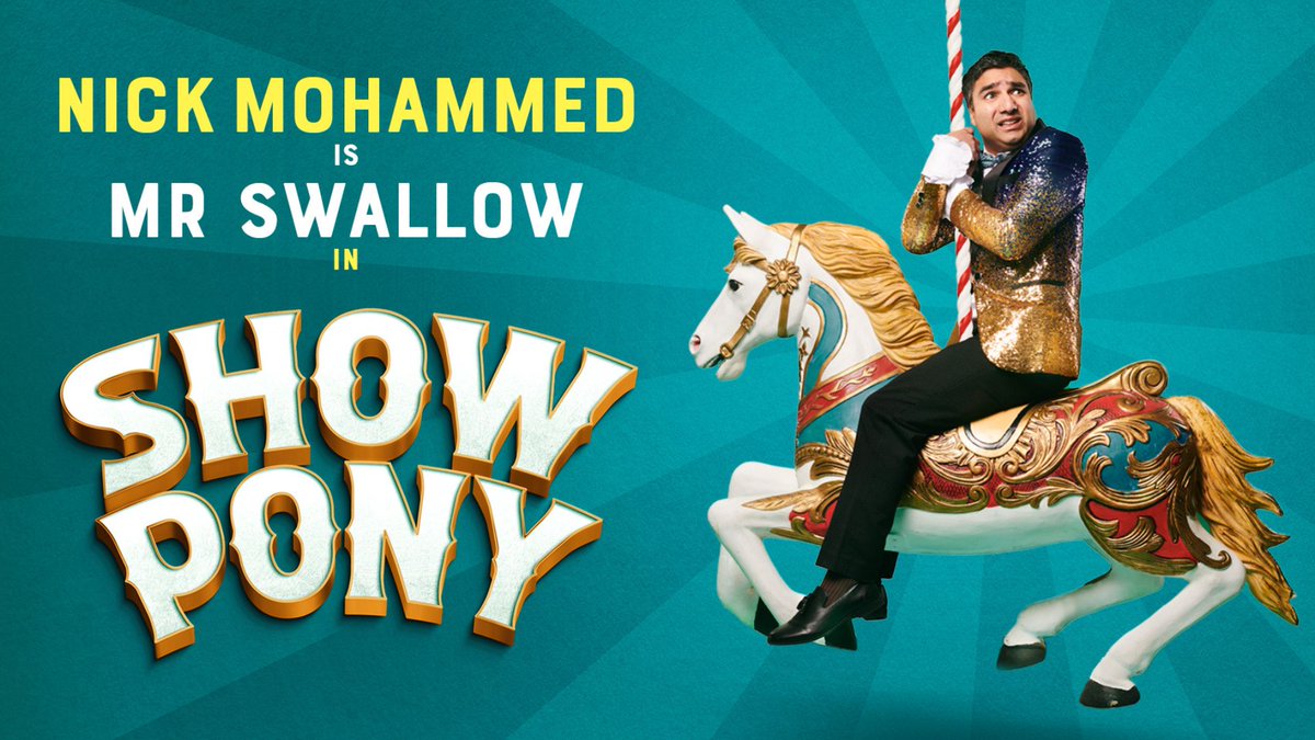 Edinburgh Playhouse (@edinplayhouse) on Twitter photo On Sale Now🎉 
After a sell-out 2023 UK tour and extended run in London’s West End, Taskmaster loser Nick Mohammed returns as his critically acclaimed alter-ego Mr. Swallow with a brand-new show.
Nick Mohammed is Mr Swallow in Show Pony | Fri 22 Aug
🎟️ atgtix.co/41iowB4 On Sale Now🎉 
After a sell-out 2023 UK tour and extended run in London’s West End, Taskmaster loser Nick Mohammed returns as his critically acclaimed alter-ego Mr. Swallow with a brand-new show.
Nick Mohammed is Mr Swallow in Show Pony | Fri 22 Aug
🎟️ atgtix.co/41iowB4