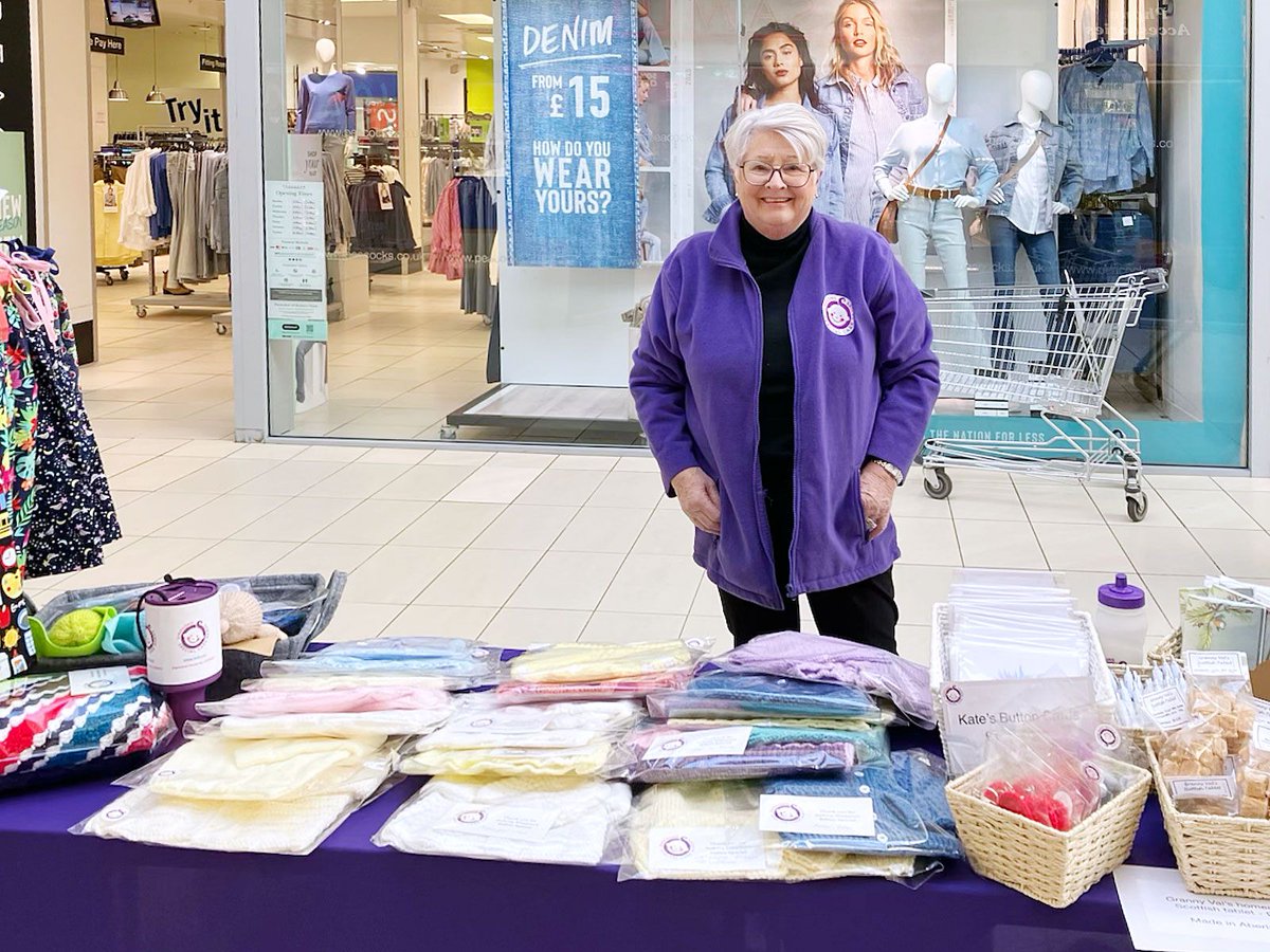 We’re at Cameron Toll until 1pm today — don’t miss out! 🛍️ Beautiful handmade knitting, warm smiles, and a great cause. Stop by, have a chat, and support SSCB charity sscb.org