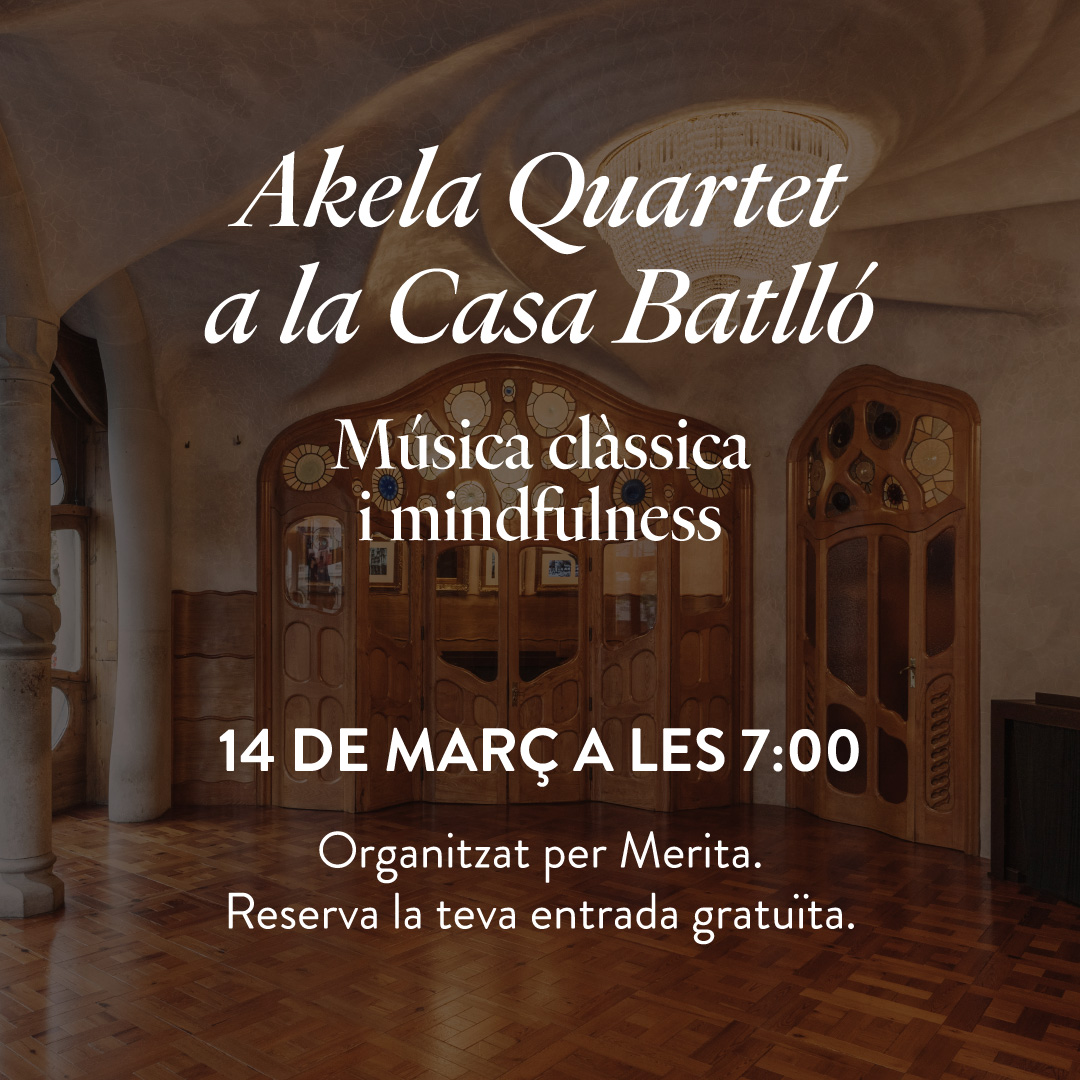 Casa Batlló | Gaudí Barcelona (@casabatllogaudi) on Twitter photo Comença el teu dia amb una experiència musical única! El 14 de març a les 7am, submergeix-te en PRESENCE, un concert que fusiona música clàssica i mindfulness, a la planta noble de Casa Batlló. Entrades gratuïtes. Places limitades. bit.ly/4bgBZ11 Comença el teu dia amb una experiència musical única! El 14 de març a les 7am, submergeix-te en PRESENCE, un concert que fusiona música clàssica i mindfulness, a la planta noble de Casa Batlló. Entrades gratuïtes. Places limitades. bit.ly/4bgBZ11