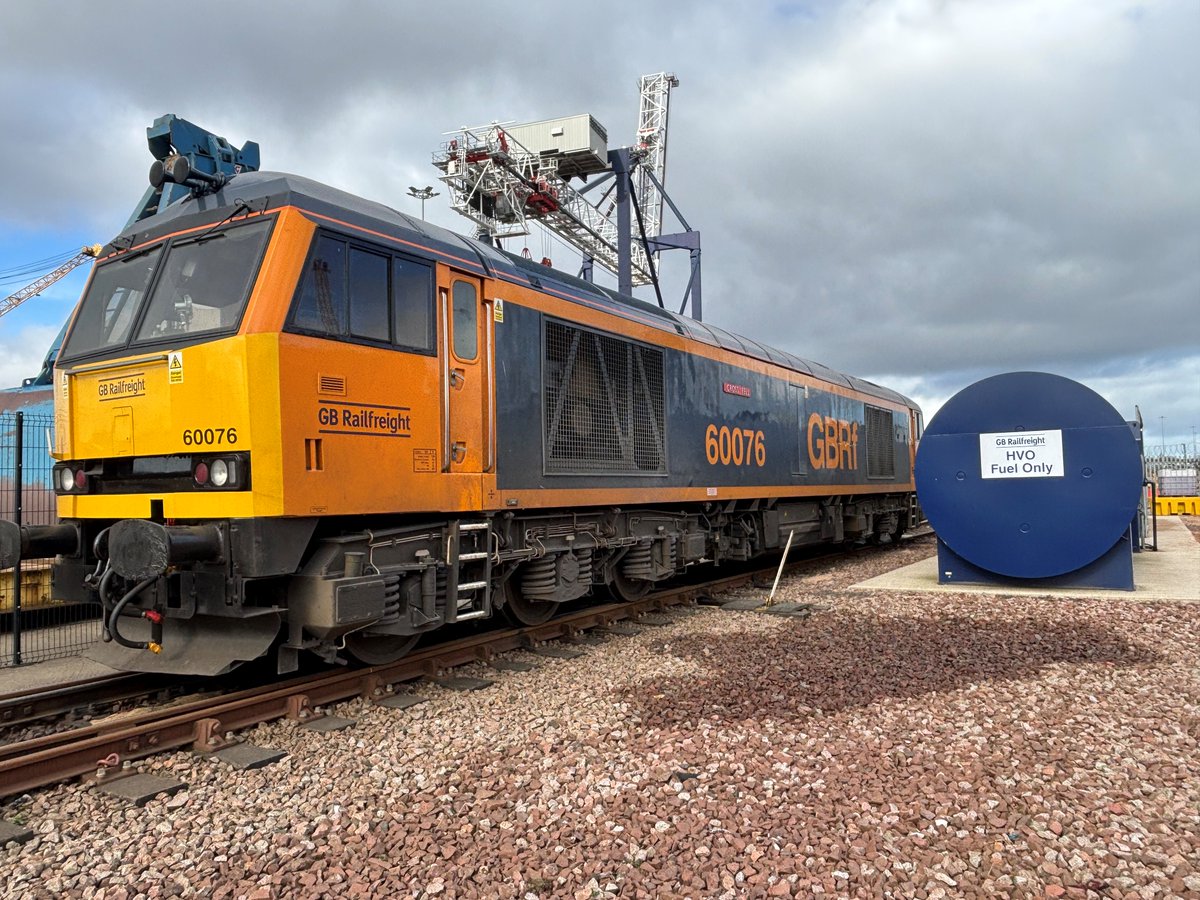 🌳 Renewable power fuelled by renewable energy.

🤝 We’re pleased to announce that throughout 2025, GBRf will exclusively operate its Drax services on #HVO! 🚂

🔗 Read more on our website; gbrailfreight.com/gb-railfreight…

<a href="/DraxGroup/">Drax</a>  #RenewableEnergy #Sustainability #NetZero
