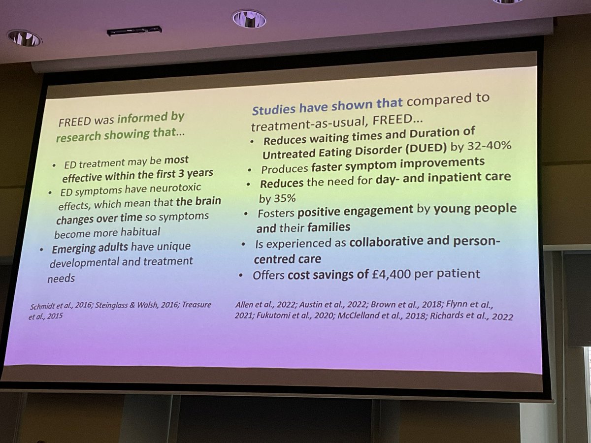 <a href="/Karina_Maudsley/">Karina Allen</a> now describing the <a href="/FREEDfromED/">FREED from ED</a> model and service at #INEDCONF2025