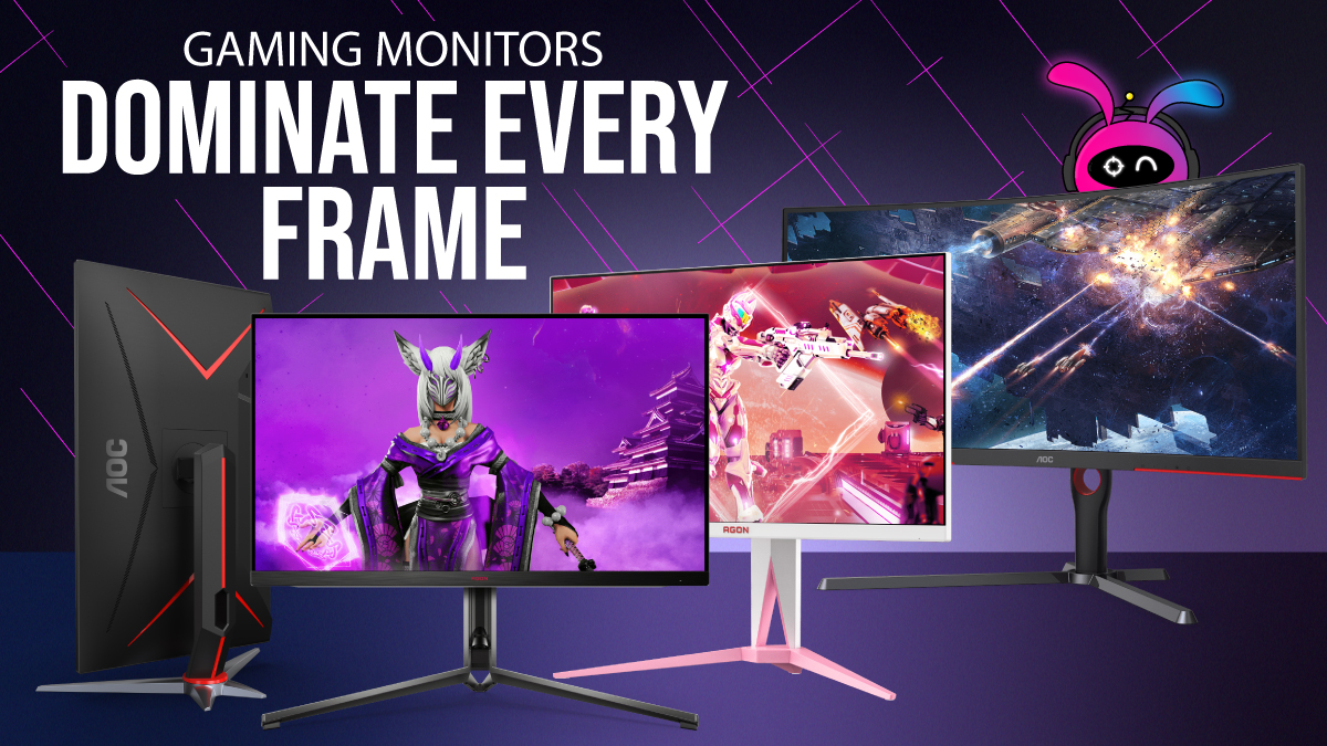 rebel_techza's tweet image. Experience gaming like never before with high-performance gaming monitors. Boasting ultra-fast refresh rates for those fast-paced first person shooters, and crisp resolutions with immersive visuals for those who prefer open world adventures!

rebeltech.co.za/peripherals/mo…

#monitors