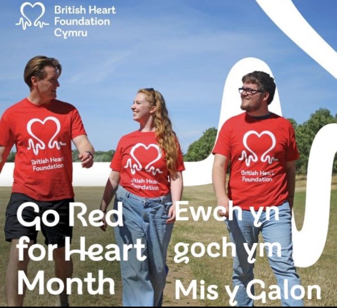 As HeartMonth 2025 comes to an end, I'd like to thank all BHF Cymru volunteers, supporters, and partners across Wales that joined in to help keep hearts beating by learning CPR or by Going Red to fund lifesaving research during February.  
Diolch o galon i chi gyd.
#HeartMonth