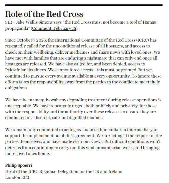 Our response to another piece in the <a href="/Telegraph/">The Telegraph</a>. We continue to ask for a right of reply, to ensure that our role is correctly understood at this critical time.  

tinyurl.com/ywhxx4m9