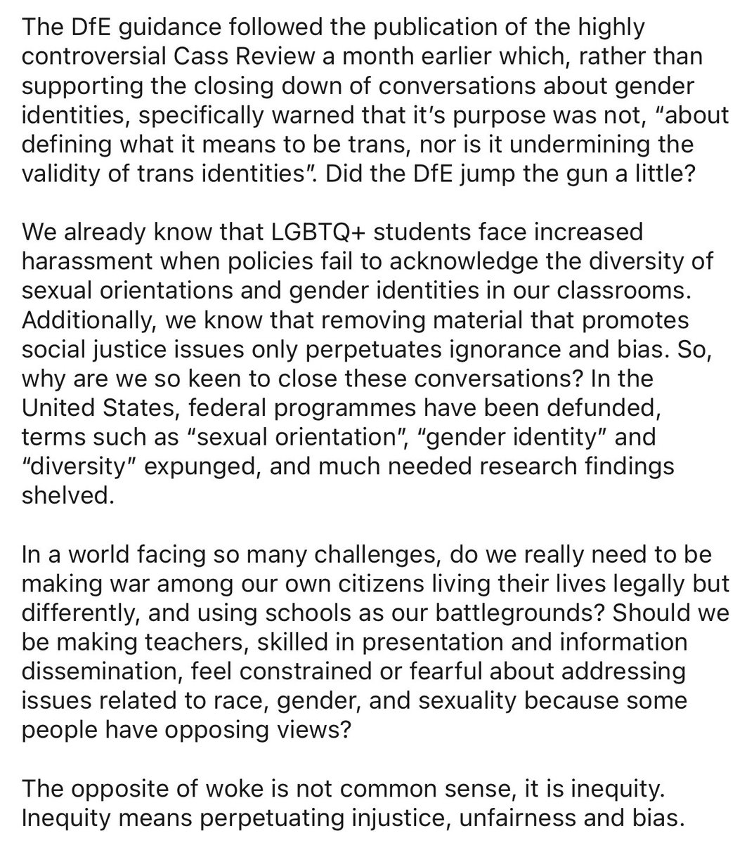 Prof Ian Rivers (he/him) ๐ณ๏ธโ๐๐ช๐บ๐บ๐ฆ (@ian_rivers) on Twitter photo This will irk a few but if you want โfree speechโ you accept that others may disagree! This will irk a few but if you want โfree speechโ you accept that others may disagree!