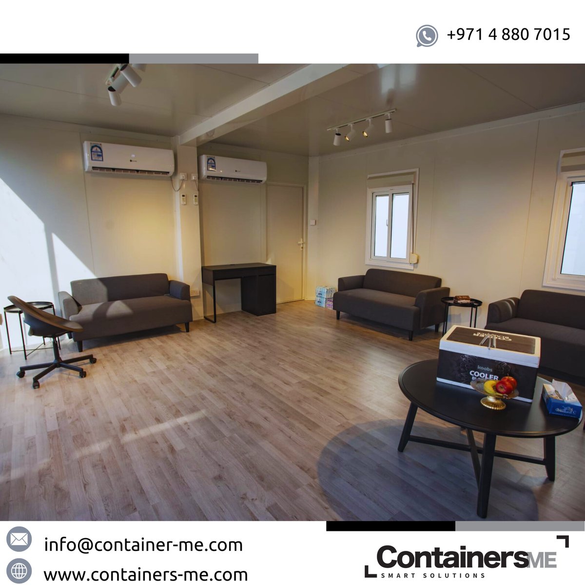 Containers_me's tweet image. Our modular mobile containers can be transformed into stunning waiting areas, like this cozy park haven. Perfect for creating inviting spaces that are both stylish and sustainable. 

Explore the possibilities : containers-me.com/projects/

#modularcontainer #mobilecontainer #prefab