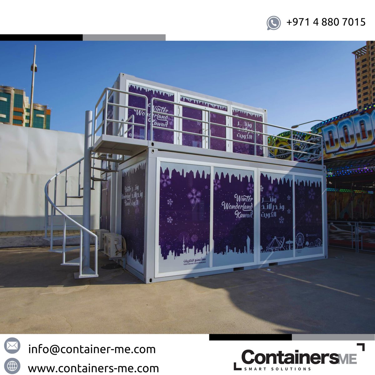 Containers_me's tweet image. Our modular mobile containers can be transformed into stunning waiting areas, like this cozy park haven. Perfect for creating inviting spaces that are both stylish and sustainable. 

Explore the possibilities : containers-me.com/projects/

#modularcontainer #mobilecontainer #prefab